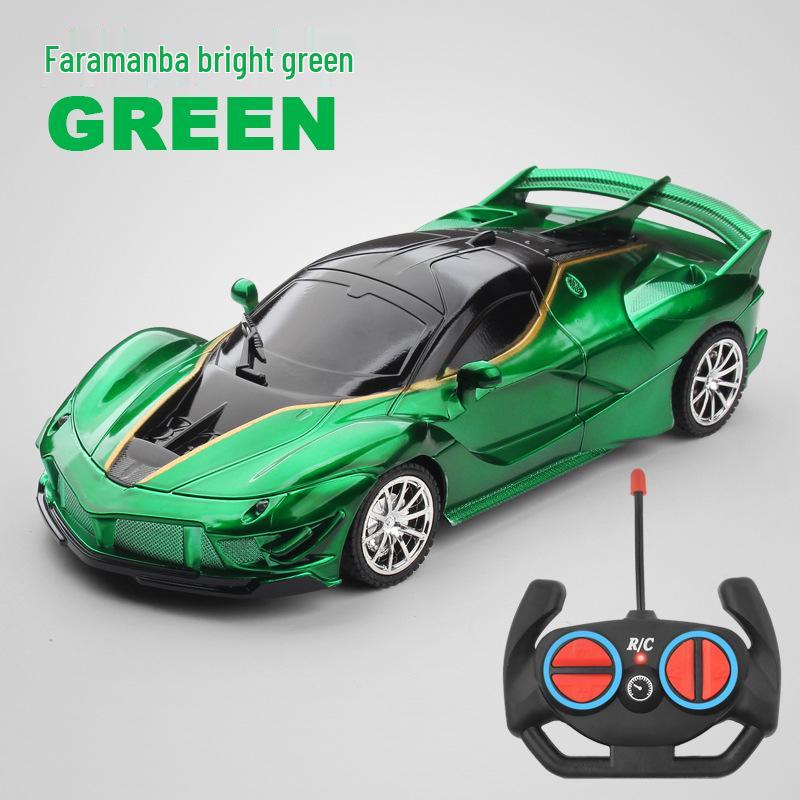 High-Speed Remote Control Drift Car with Lights - Racing Boy Toy Electric Model