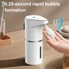 Automatic Soap Dispenser with RGB Light Touchless Operation 3-Stage Foam Infrared Induction Type-C Charging Bubble Soap Pump