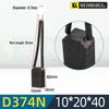 Z4 Южные моря Графит Двигатель постоянного тока Угольная щетка D374N B12.5 Износостойкая Национальный стандарт