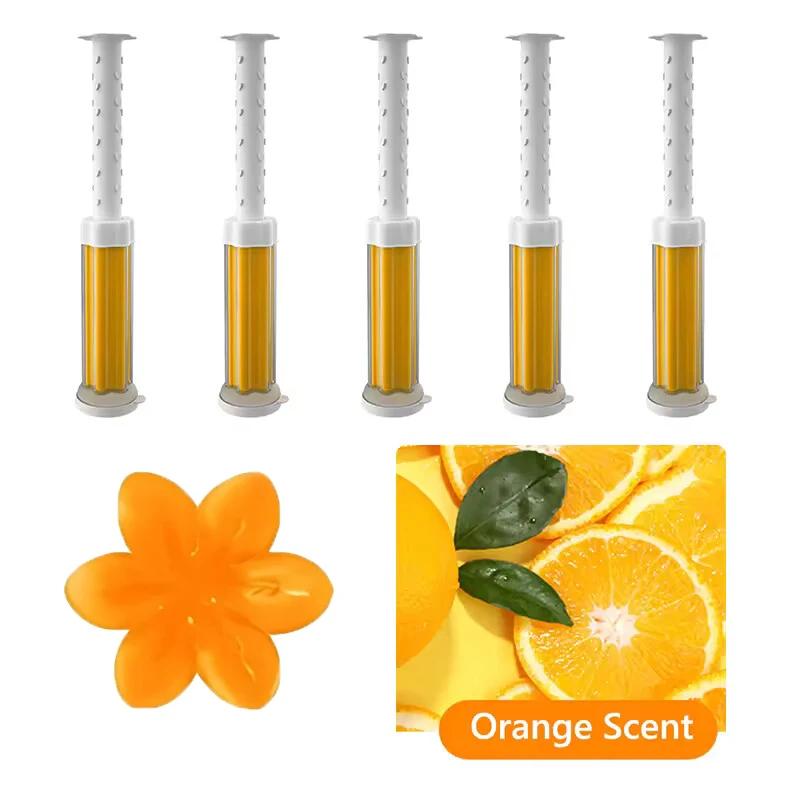 Toilet Cleaner Gel 1Pc/12 Count Toilet Bowl Gel Stamp 6 Kinds Of Scent Toilet Cleaner Stamp Kit Air Freshener Flower Fragrance