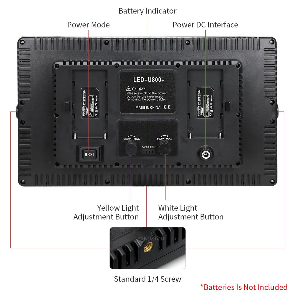 Светодиодная видеопанель с регулируемой яркостью CRI95 с пультом дистанционного управления, 12 дюймов, фотостудия, съемка фотографий на YouTube, прямая трансляция