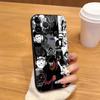 Мягкий чехол-накладка для телефона для iPhone 13 Mini 17 16 Pro Max SE 17Air 12 14 X XS XR 7 8 11 15 Plus Учиха Обито Аниме