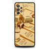 Чехол для телефона Samsung A15 A13 A35 A55 A51 A71 A41 A31 A21S A03S A05 A17 A23 A25 A33 A53 A73 5G A07 4G Cover Золотой Рисунок Денег