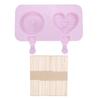 Easy Release DIY Ice Stick Mold Reusable Popsicle Mold Silicone Ice Cream Mold  Ice Cream Making