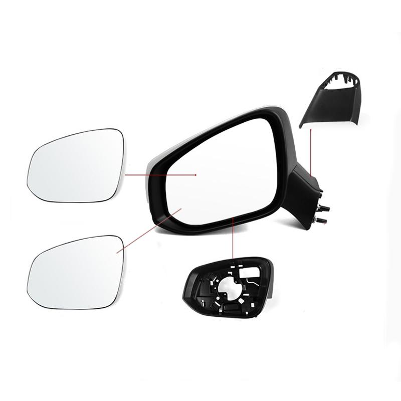 For Toyota RAV4 RAV 4 Car Side Mirror Lower Base Cover Cap Frame Rearview Mirror Lens Glass