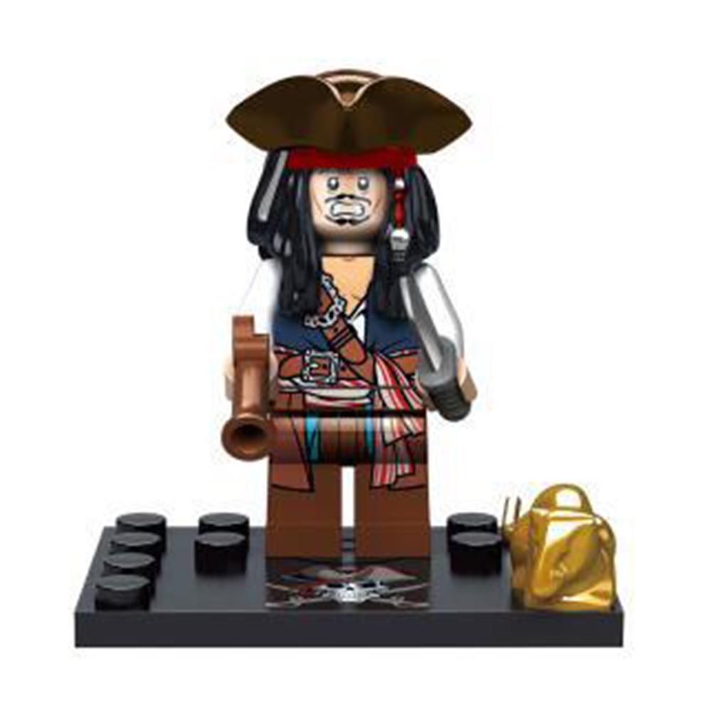 Пираты Карибского моря Минифигурки Строительные блоки Игрушки Детские головоломки Строительные блоки Игрушки