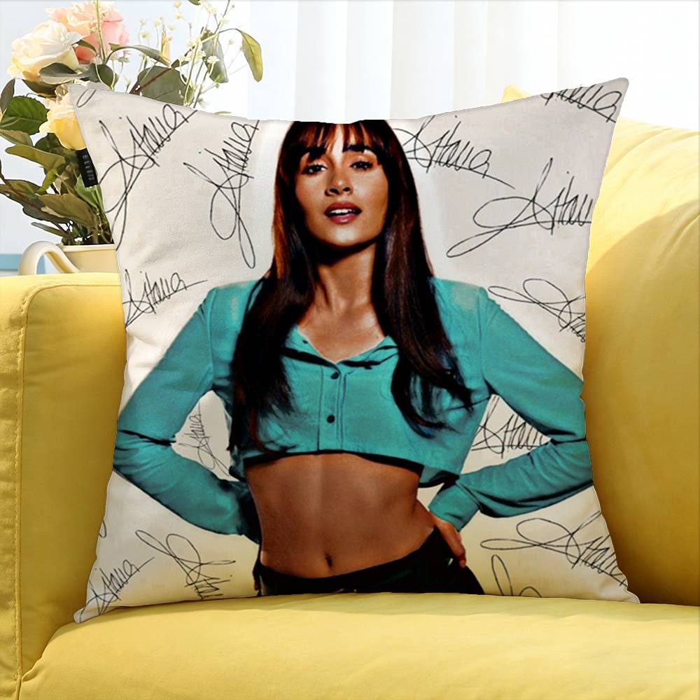 Cuarto A-Aitana A-Azul Various Sizes Square Pillow Case For Car Home Bedchamber Decor