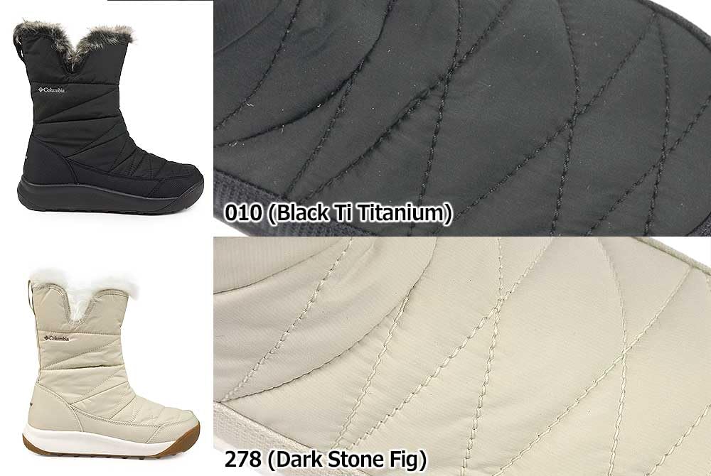 Columbia MINX SLIP V Широкие зимние ботинки с боковой молнией, женские, водонепроницаемые, теплые, Boa, нескользящая подошва, молния, черные, 7.5 (24.5см)