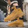 Men's High Top Training Boots 2025 New Comfortable Non-slip Platform Boots Men's Versatile Wear-resistant Work Boots Zapatillas
