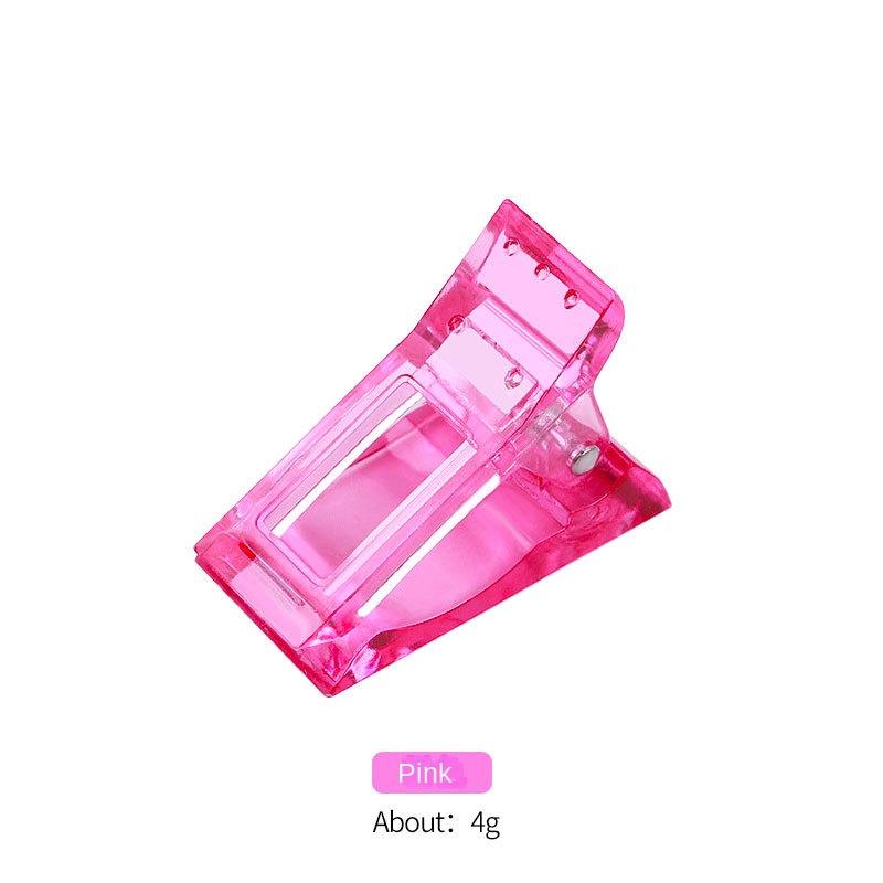Nail crystal nail mold fixing clip nail tool delay glue shaping clip