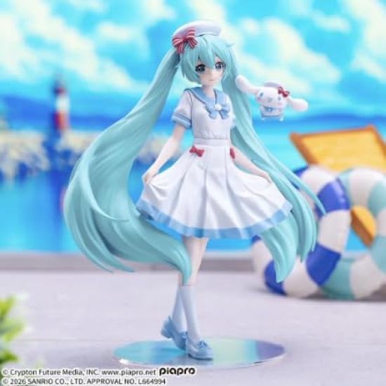 Серия Hatsune Miku X Tellar Hatsune Miku x Cinnamoroll Летняя Фигурка - - Вер.