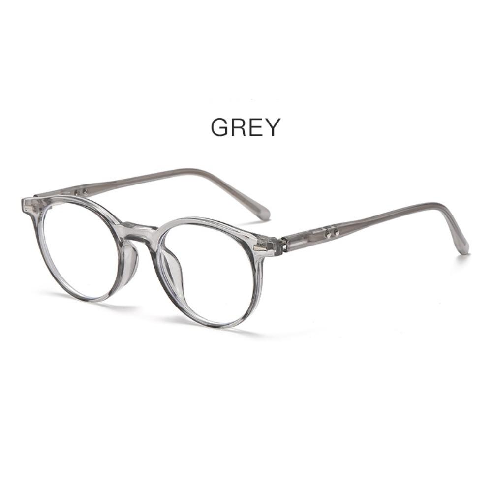 Retro Classic Women Anti Blue Light Eyewear Ultra Light Round Clear Lens Glasses Eye Protection Durable