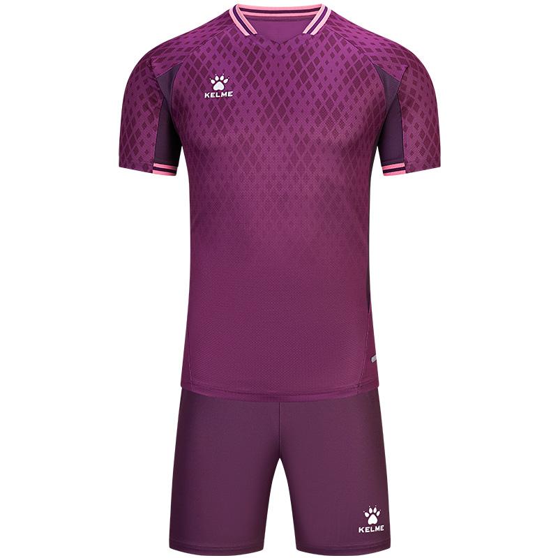 Футбольная форма Kelme Индивидуальная командная форма Официальный оригинальный комплект с принтом Мужская форма для матчей с коротким рукавом