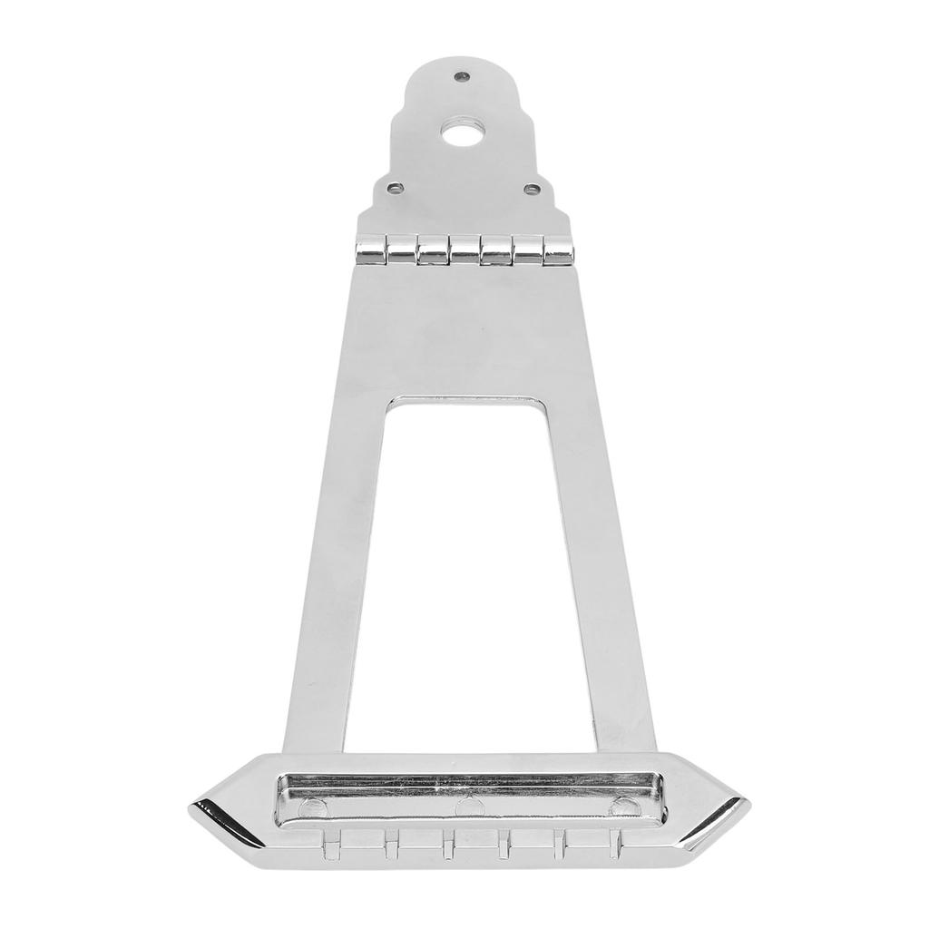 Трапеция струнодержатель 6 струнная гитара бридж части металл для акустической джаз бас серебряный