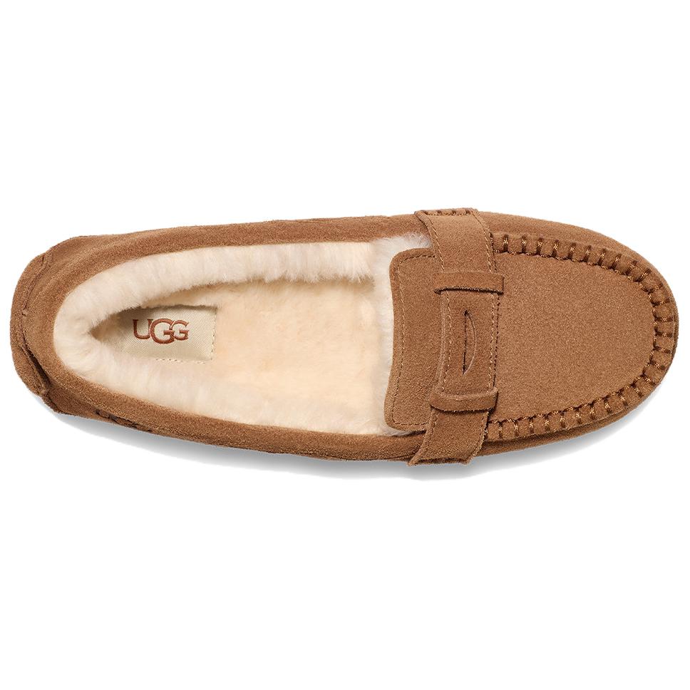 UGG Повседневная обувь из спилка коровьей кожи Женская Каштановый 1166891-CHE
