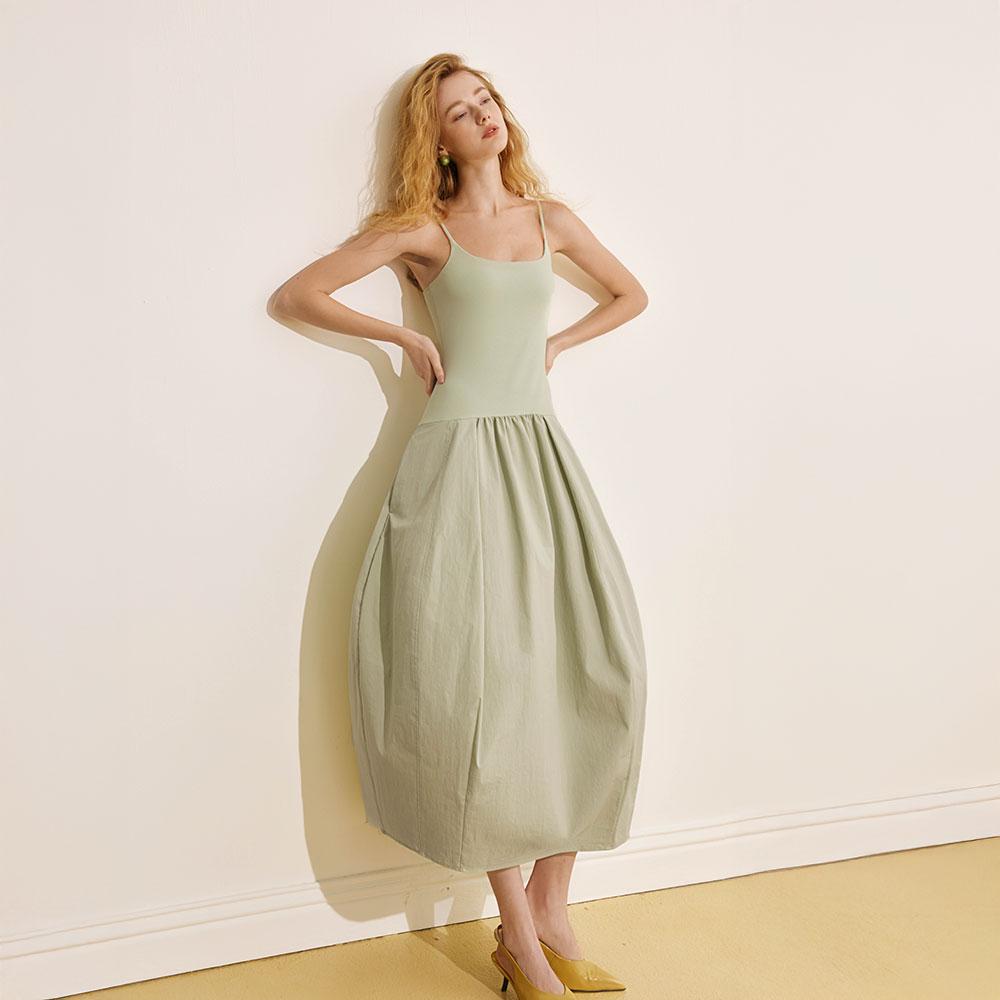 Waiwaiaiem Yy_Strap Bud Dress_2Color