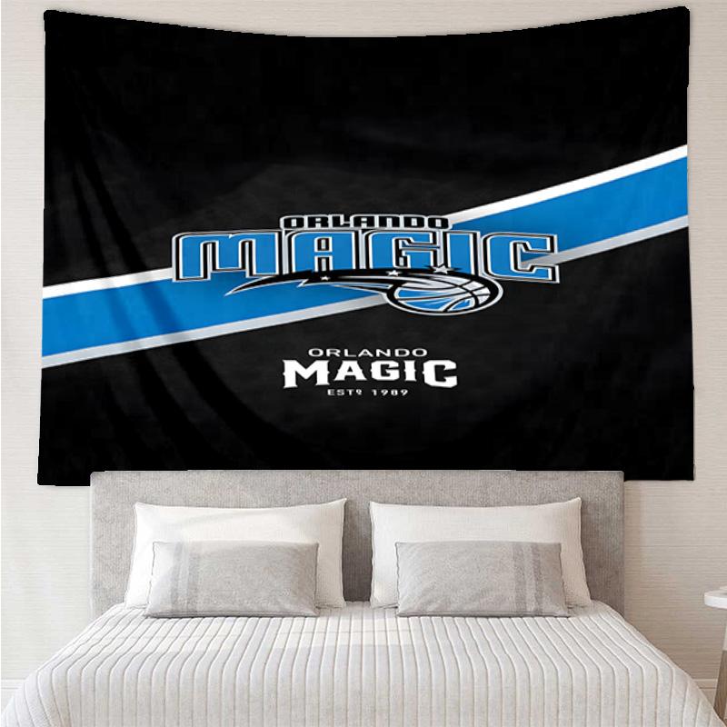 basketball Orlando Logo Quick-Dry Tapestry Hanging for Bedroom,Livingroom, Playroom,Decor Art Room Wall Tapestry Holiday and Birthday Gifts