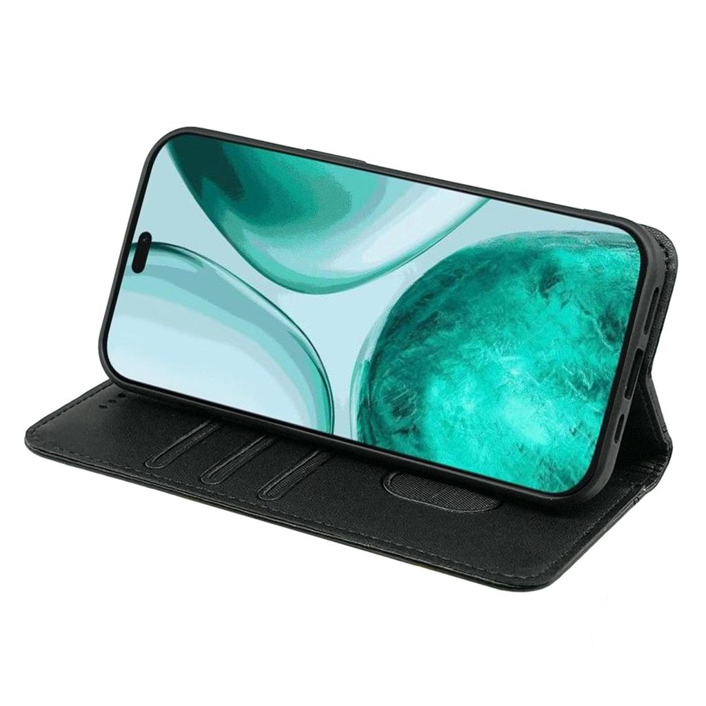 HX01 For Honor X8c 4G Wallet Case Magnetic Closing PU Leather Phone Cover