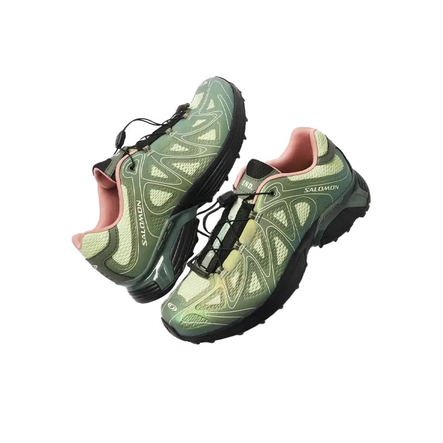КОНЕЦ. x Salomon XT-Whisper Void Avocado Унисекс Кроссовки Зеленый Агава-Зеленый Лайм-Крем L49170300