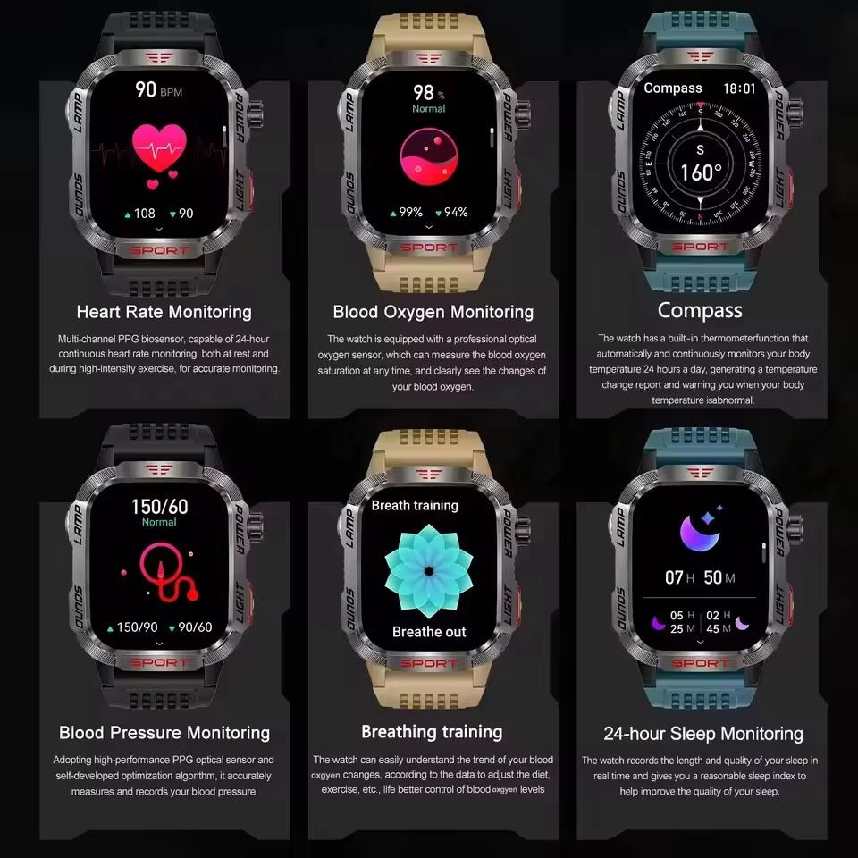 2025 Новые GPS Уличные Профессиональные Спортивные Смарт-Часы Мужчины Женщины Частота Сердечного Ритма BT Звонок 3ATM Водонепроницаемые Плавание Фитнес Смарт-Часы