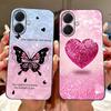 Cute Painting Phone Case For Tecno Spark Go 2 2025 Soft Silicone TPU Back Cover For Tecno Spark Go2 KM4 Cases Bumpers