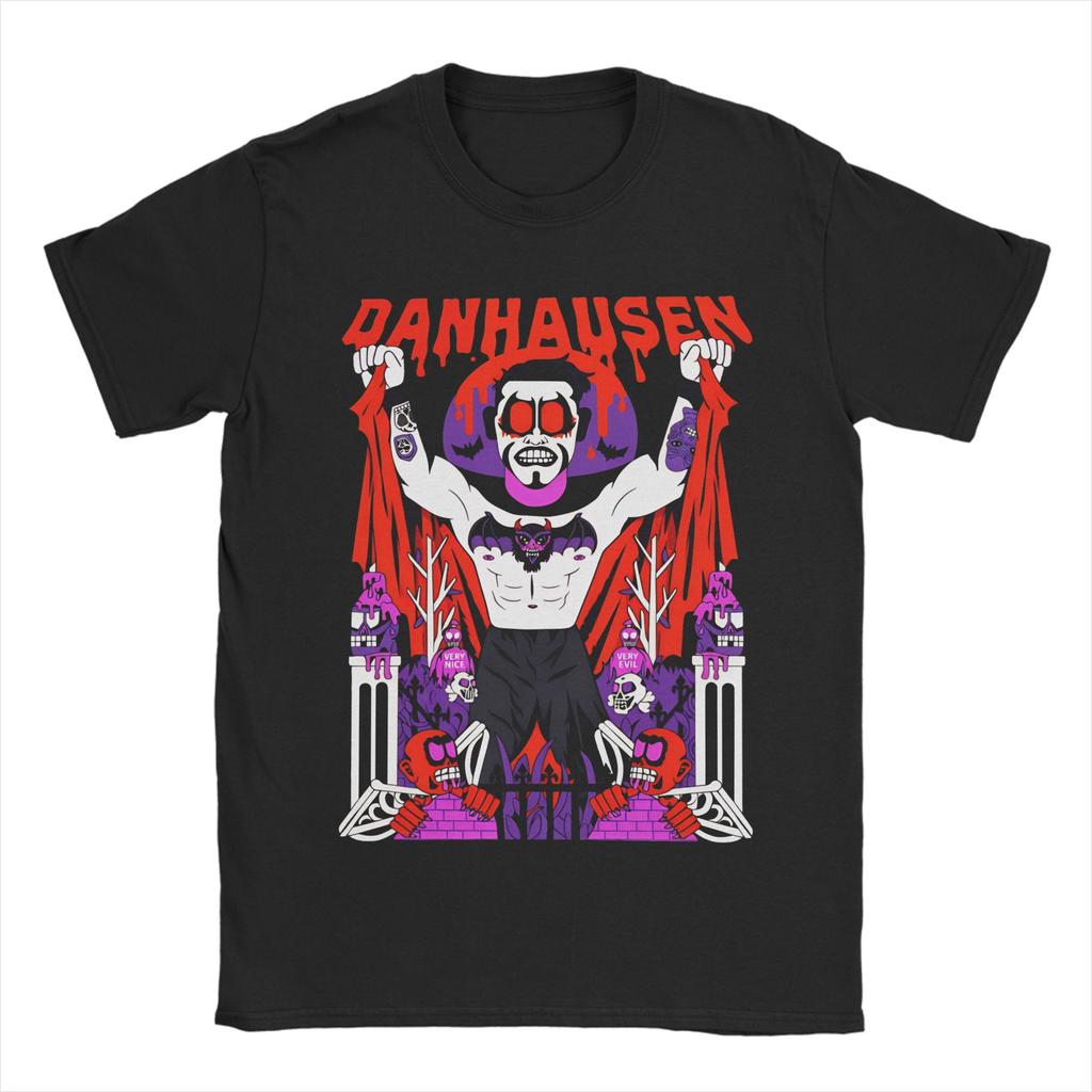 Unisexs Danhausen Very Nice Very Evil T Shirts Cotton Clothes Novelty Short Sleeve Round Neck Tees Gift TShirt