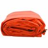 Plane 650g m² Orange 1.5 x 20 m Waterproof Canvas with PVC Coating