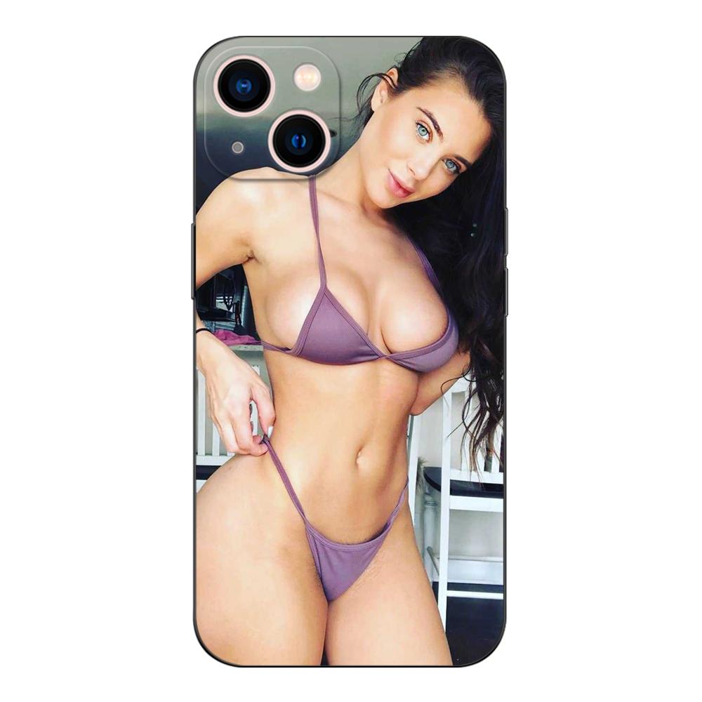 Черный чехол из ТПУ для Motorola Moto G52 G42 G60 4G G60S G71 G9 Play Plus Power One 5G Ace Lana Rhoades сексуальная девушка