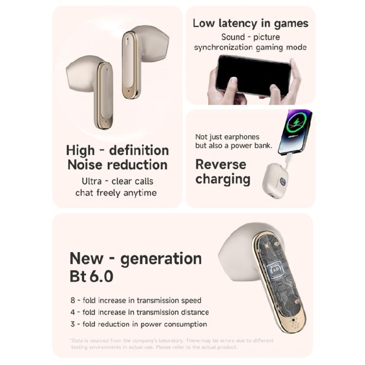 Длинные беспроводные наушники с поддержкой Bluetooth для конференций и учебы, 8 часов использования, функция экстренной зарядки телефона