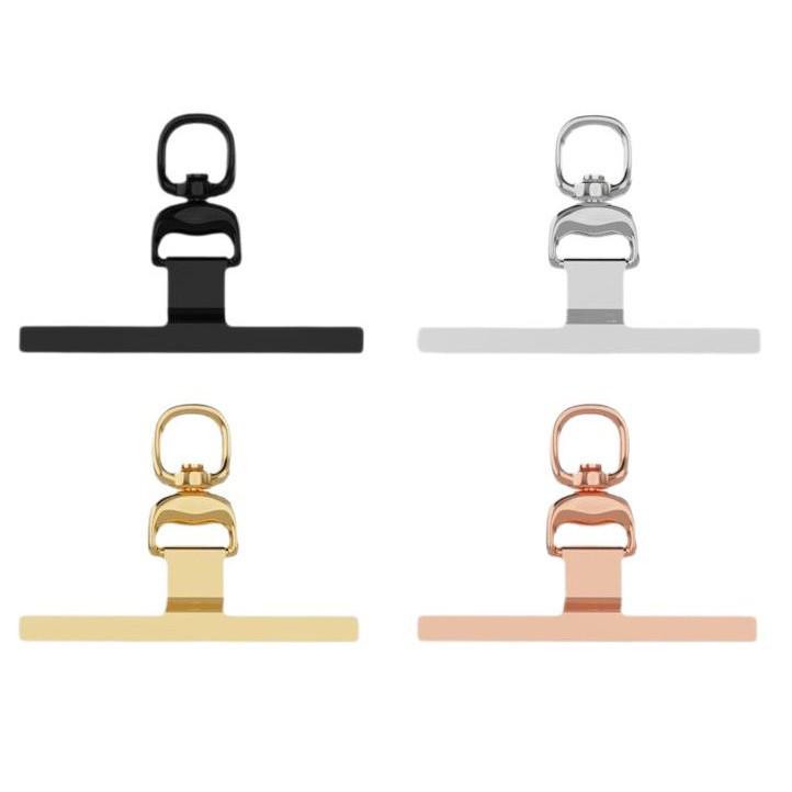 Ультратонкий мобильный чехол-клип на шнурке: Соединитель из нержавеющей стали с пряжкой