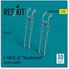 Reskit Boarding Ladder 3D Printer Resin Kit 1/32 F-105F/G (2 Pieces) RSKU32-0172 (Airplane)