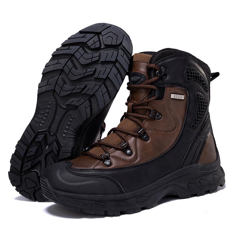 Outdoor Multi-Terrain Tactical Boots Jungle Adventure Rescue Martin Boots Large Size All-Weather Combat Boots
