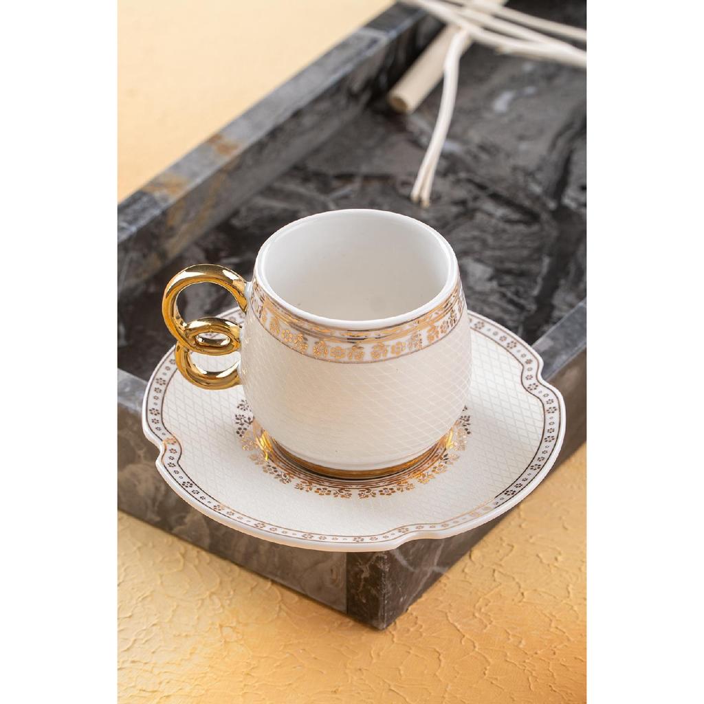 Набор из 6 кофейных чашек Freya - 90 мл