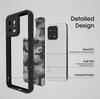 (Comes with wrist strap)IBMRS for Xiaomi 13 Case,camouflage Shockproof matte Phone Case