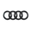 4 Rings ABS Car Front Hood Emblem Bonnet Logo Rear Trunk Badge For q2 A3 A4 A5 A6 A7 A1 A2 Q2 Q3 Q4 Q5 Q7 Q8 TT S3 S4 S5 S6 S7