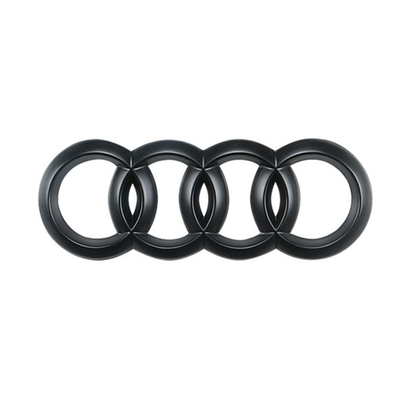 4 Rings ABS Car Front Hood Emblem Bonnet Logo Rear Trunk Badge For q2 A3 A4 A5 A6 A7 A1 A2 Q2 Q3 Q4 Q5 Q7 Q8 TT S3 S4 S5 S6 S7
