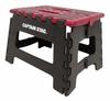 Step Stool Chair Folding Step S Size Red UW-1510