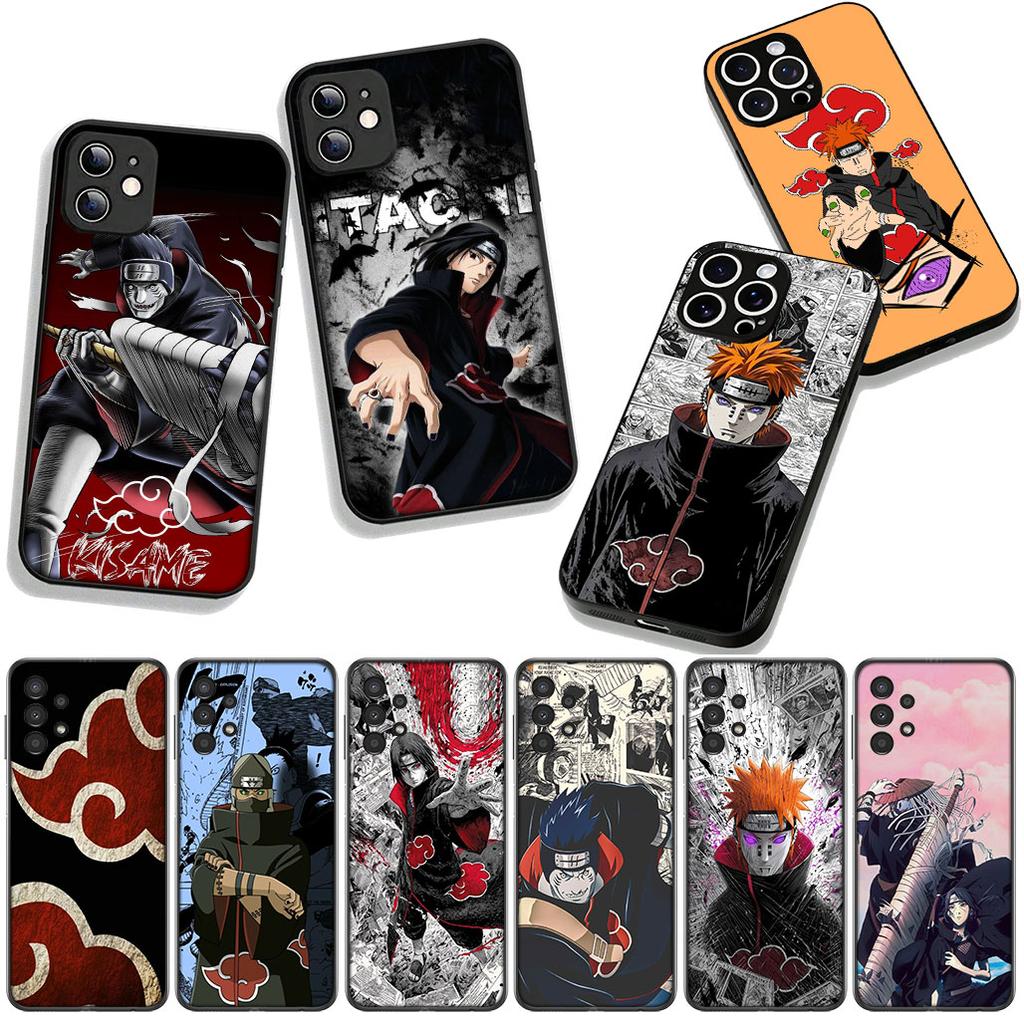 for Samsung Galaxy A36 A17 A26 A07 A35 A54 A53 A13 A33 A34 S8 S9 S20 S21 FE S10 Plus Case KISAME Pain Akatsuki Itachi Narutos