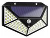 Kinkiet led solarna lampa z czujnikiem ruchu 100 led