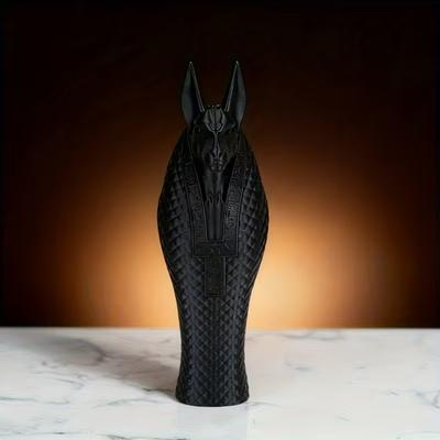 Статуя египетского бога Анубиса, 3D-печатная древнеегипетская таинственная статуя бога-хранителя, Статуя-декорация для любителей домашних животных, Собака