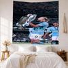 Haaland Custom Your Name Wall Decor Tapestry Art For Pet Memorial Birthdaywedding Party Backdrop Family Gift