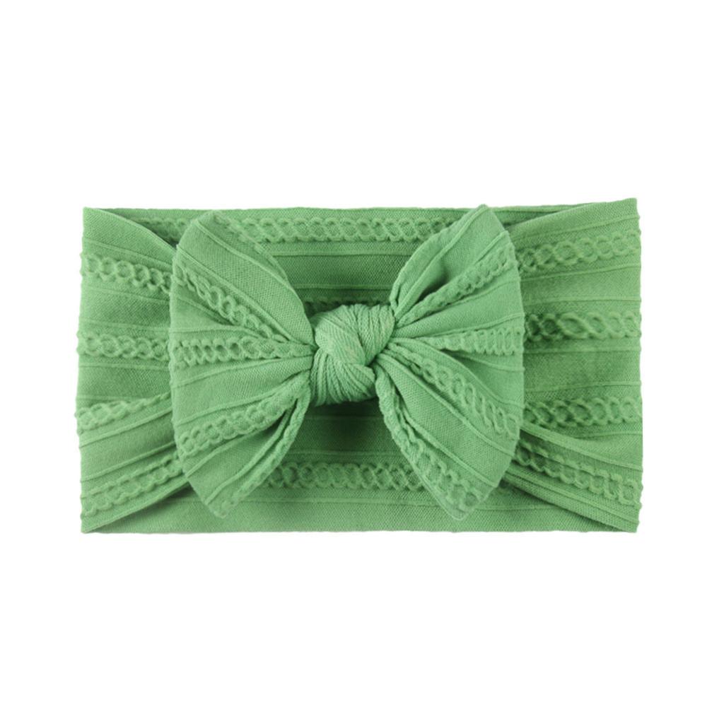Baby Nylon Headbands Hairbands Hair Bow Elastics Hair Accessories For Baby Girls Newborn Infant Toddlers Kids