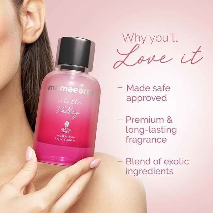 Mamaearth Into the Valley Eau De Parfum For Women-100ml|Made Safe Approved|