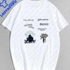 Unique Boy with Ukulele Print Casual Trendy Harajuku ShortSleeved TShirt for Both Unisex and WoUnisex (Large Size)