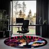 Juice WRLD Printed Round Rug Carpet Chair Rug Area Rug Entryway Doormats,for Office Chair Living Room Bedroom Kitchen Room.