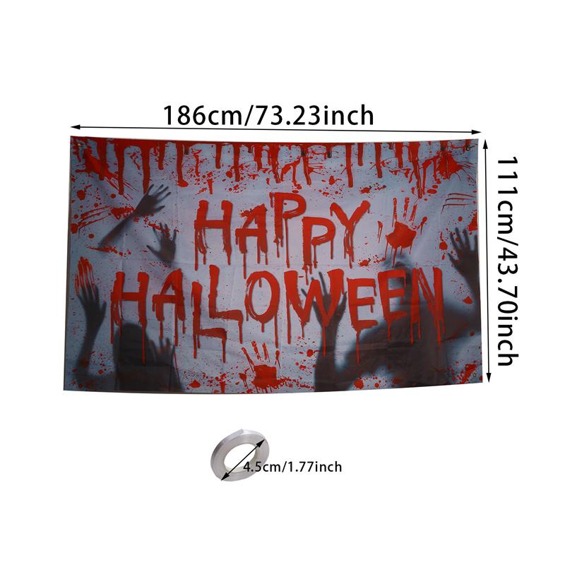 Хэллоуин жуткая ткань Хэллоуин фон печать ткань Хэллоуин декор фотобудка реквизит для вечеринок Хэллоуин