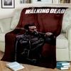 Одеяло TWD с 3D фильмом ужасов «Ходячие мертвецы», мягкое одеяло для дома, спальни, кровати, дивана, пикника, путешествия, офиса, одеяло, детское одеяло