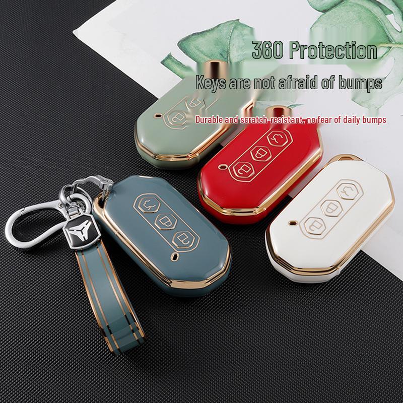 Wuling Capgemini Key Protection Cover for 20 Models - Special Modified Key Chain and Shell