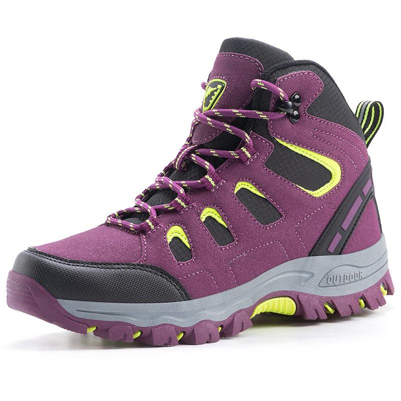 Travel Sports Hiking Shoes Women's High-top Men's High-top Men's Outdoor Hiking Shoes Autumn and Winter