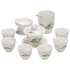 Changbaosen Mutton Fat Jade Kung Fu Tea Set